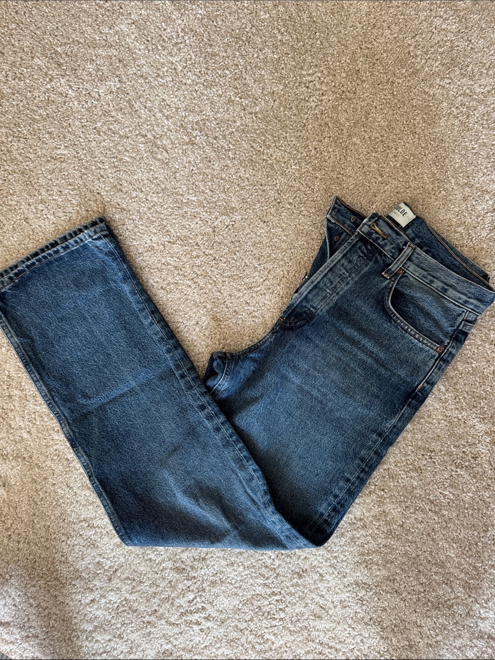 AGOLDE Fran Slung Jeans
